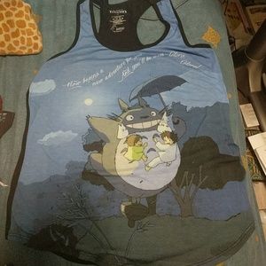 SOLD Hot topic Totoro tank top